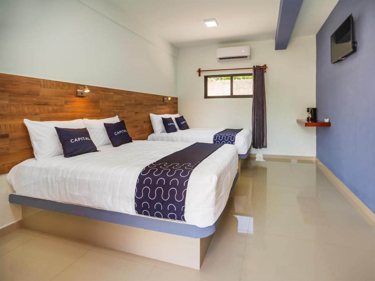 Hotel Pejelagarto Bacalar Exterior foto