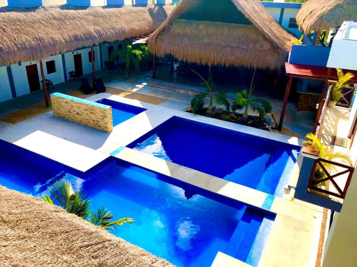 Hotel Pejelagarto Bacalar Exterior foto